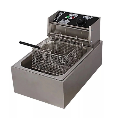 2.5L 3L 5L 6L τηγανητή / βιομηχανική τηγανητή για την εμπορική παραγωγή τροφίμων