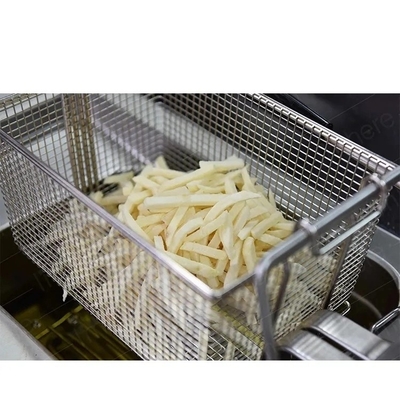 2.5L 3L 5L 6L τηγανητή / βιομηχανική τηγανητή για την εμπορική παραγωγή τροφίμων