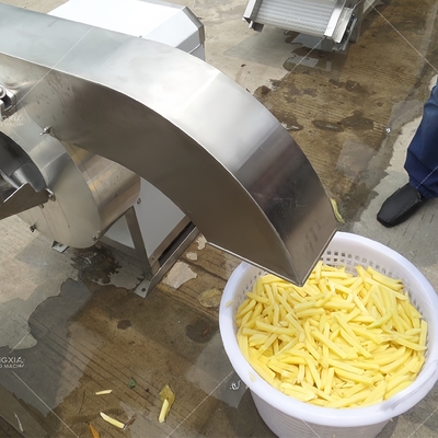 Μεγάλης κλίμακας εργασίες 500 kg Αυτοματοποιημένο εξοπλισμό επεξεργασίας πατάτας