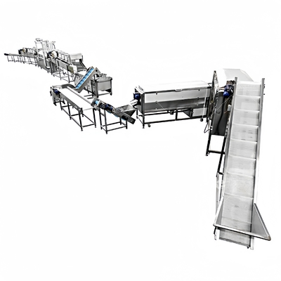 Προσαρμόσιμες 500kg IQF πατάτες 7mm / 8mm / 9mm / 10mm με εξατομικευμένη συσκευασία