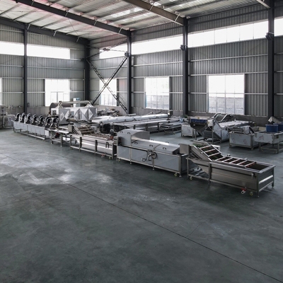 1500kg/H χωρητικότητα Προσαρμοσμένη μηχανή πλύσης φρούτων και λαχανικών με φυσαλίδες από ανοξείδωτο χάλυβα