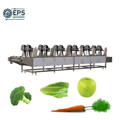 1500kg/h χωρητικότητα χωρητικότητα βιομηχανικό στεγνωτήρα φρούτων και λαχανικών για εξατομικευμένη στεγνώση