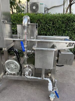 Επιστοποιημένο από το CE αλέτρι κρέατος για εξατομικευμένη μηχανή χτυπήματος Tempura στην παραγωγή γρήγορου φαγητού