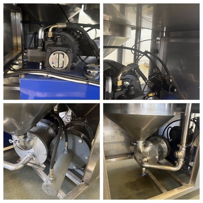Προσαρμοσμένο 160L Sausage Filler Vacuum Stuffer με βιομηχανική 6000kg υψηλή χωρητικότητα