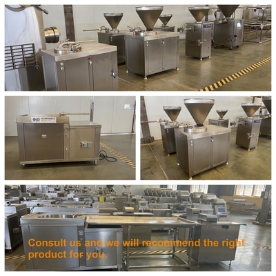 Προσαρμοσμένο 160L Sausage Filler Vacuum Stuffer με βιομηχανική 6000kg υψηλή χωρητικότητα
