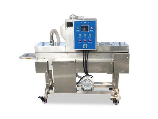 Προσαρμοσμένο 380V Fish Nugget Culet Flouring Machine Preduster για τις ανάγκες σας