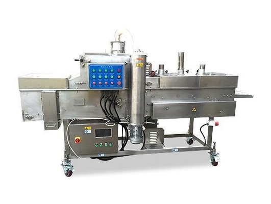 Προσαρμοσμένο 380V Fish Nugget Culet Flouring Machine Preduster για τις ανάγκες σας