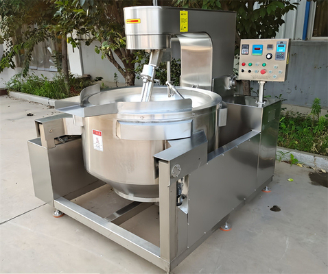 Προσαρμοσμένο Strawberry Jam Cook Mixer Machine με συσκευή χρονολόγησης και αναμεικτικά