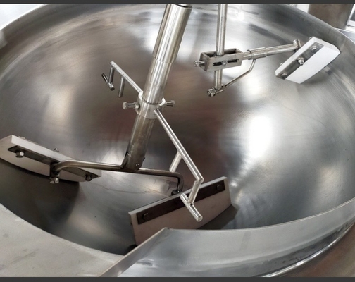 Προσαρμοσμένο Strawberry Jam Cook Mixer Machine με συσκευή χρονολόγησης και αναμεικτικά