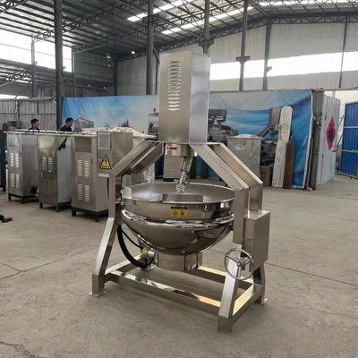 380V Strawberry Μαγειρική Μηχανή Mixer με ανοξείδωτο χάλυβα Θερμικό λάδι Agitator Cooker