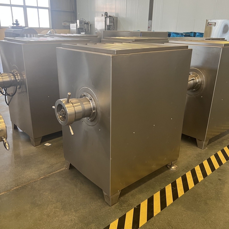 Κουμπί ελέγχου Mod Industrial PLC Big Mince Meat Making Machine για κατεψυγμένο κρέας